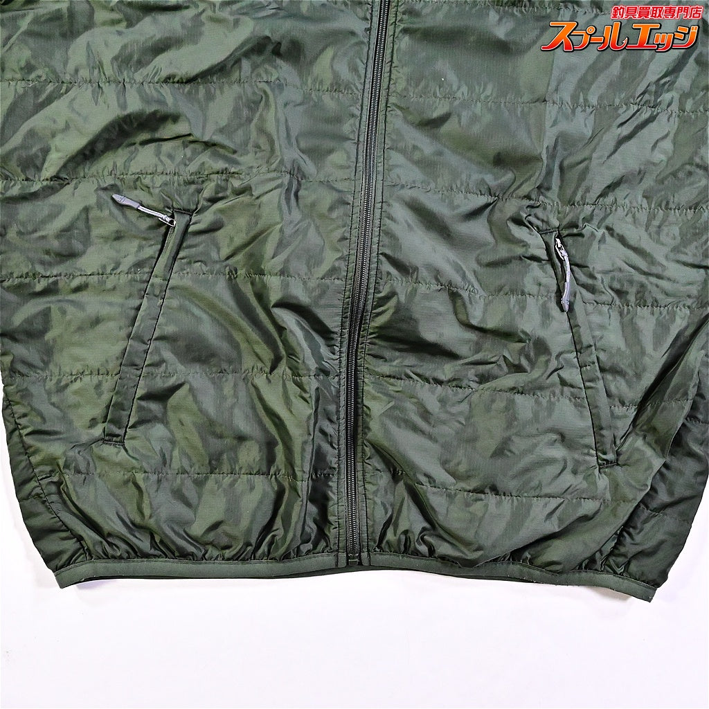 【ファイントラック】 ポリゴンライトジャケット ヤマップ別注 カーキ サイズL finetrack YAMAP POLYGON LIGHT JACKET K_100