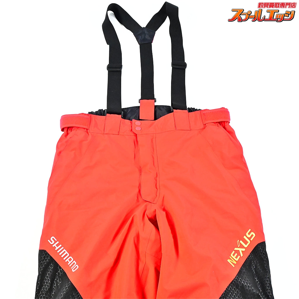 【シマノ】 ゴアテックス ネクサス コールドウェザースーツEX RB-119R サイズアジアXL レッド 上下セット SHIMANO GORE-TEX NEXUS K_080