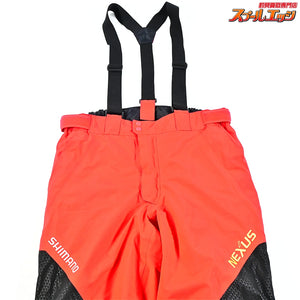 【シマノ】 ゴアテックス ネクサス コールドウェザースーツEX RB-119R サイズアジアXL レッド 上下セット SHIMANO GORE-TEX NEXUS K_080