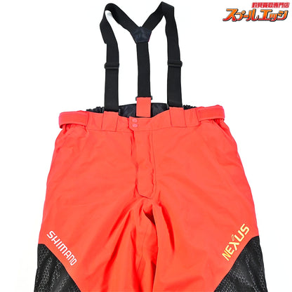 【シマノ】 ゴアテックス ネクサス コールドウェザースーツEX RB-119R サイズアジアXL レッド 上下セット SHIMANO GORE-TEX NEXUS K_080