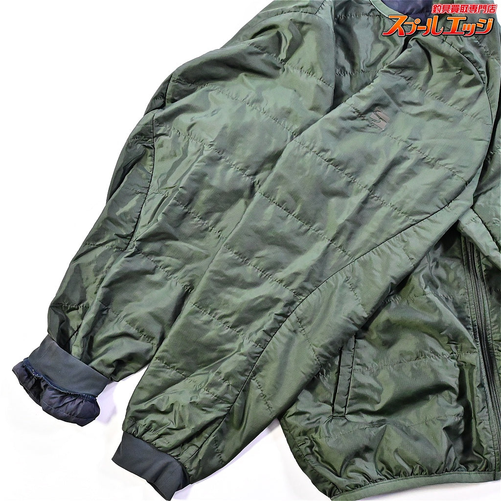 【ファイントラック】 ポリゴンライトジャケット ヤマップ別注 カーキ サイズL finetrack YAMAP POLYGON LIGHT JACKET K_100