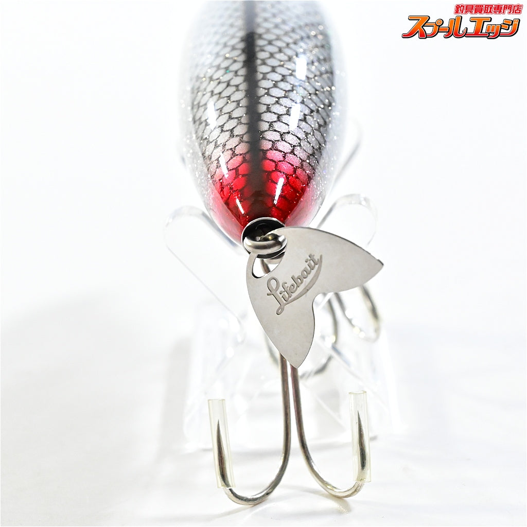 【ライフベイト】 リオン フィッシュテール ロットンオリカラ レッドスパークルラメ LIFEBAIT K_060