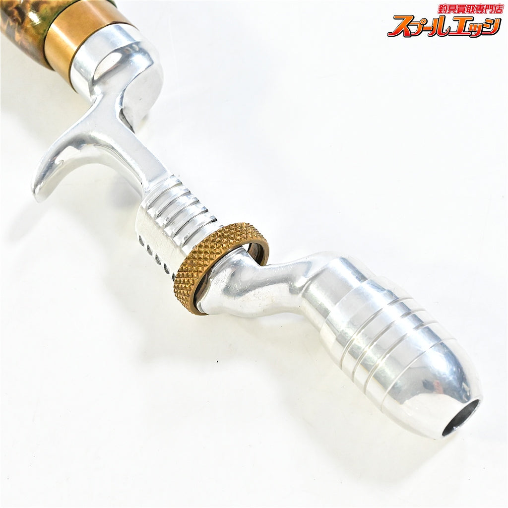 【バスポンド】 BPベイト BPグリップ ウッド ストレートシングルハンドル B.P.Bait バス ベイトロッド K_060
