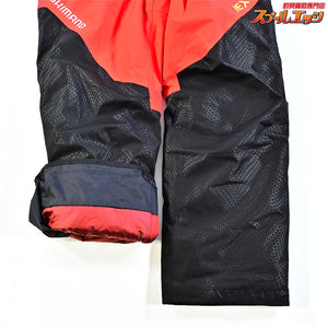 【シマノ】 ゴアテックス ネクサス コールドウェザースーツEX RB-119R サイズアジアXL レッド 上下セット SHIMANO GORE-TEX NEXUS K_080