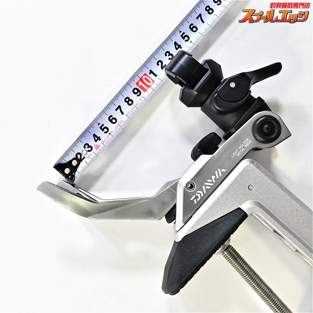 【ダイワ】 ライトホルダー メタル 90CH メタルシルバー DAIWA LIGHT HOLDER METAL 竿受け K_060