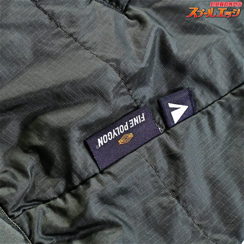 【ファイントラック】 ポリゴンライトジャケット ヤマップ別注 カーキ サイズL finetrack YAMAP POLYGON LIGHT JACKET K_100