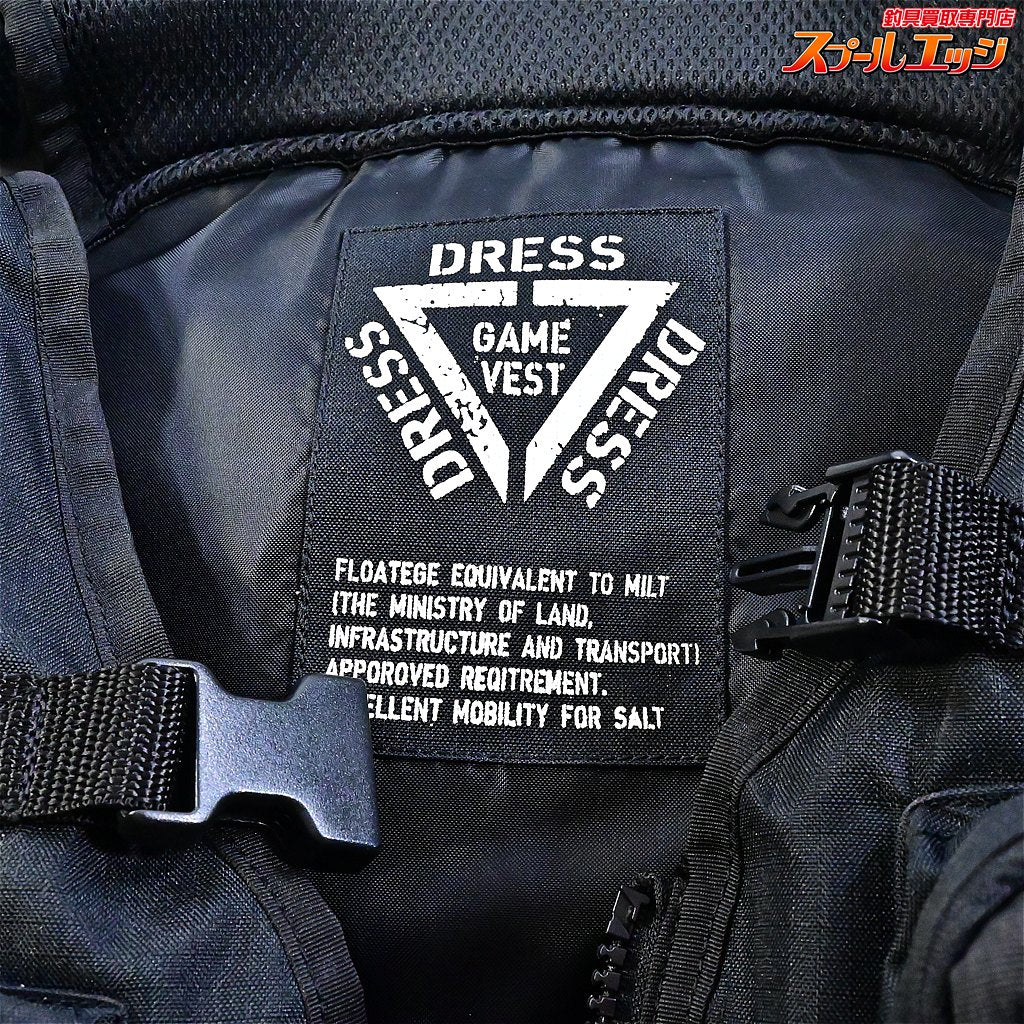 【ドレス】 フローティング ゲームベスト AIR サポーター付 DRESS AIR GAME-VEST K_100