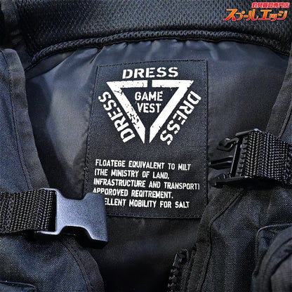 【ドレス】 フローティング ゲームベスト AIR サポーター付 DRESS AIR GAME-VEST K_100