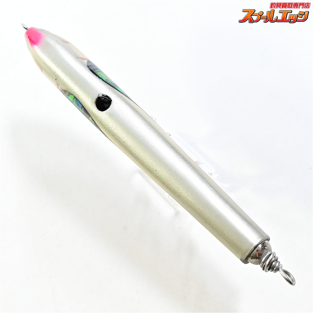 【萬葉ベイツ】 萬葉ペンシル 200LPF-α ブラックバックワインレッド アバロン シェル貼り アワビ貼り 2016年製造 MANYOBaits MANYO-PENCIL 海水用ルアー K_060