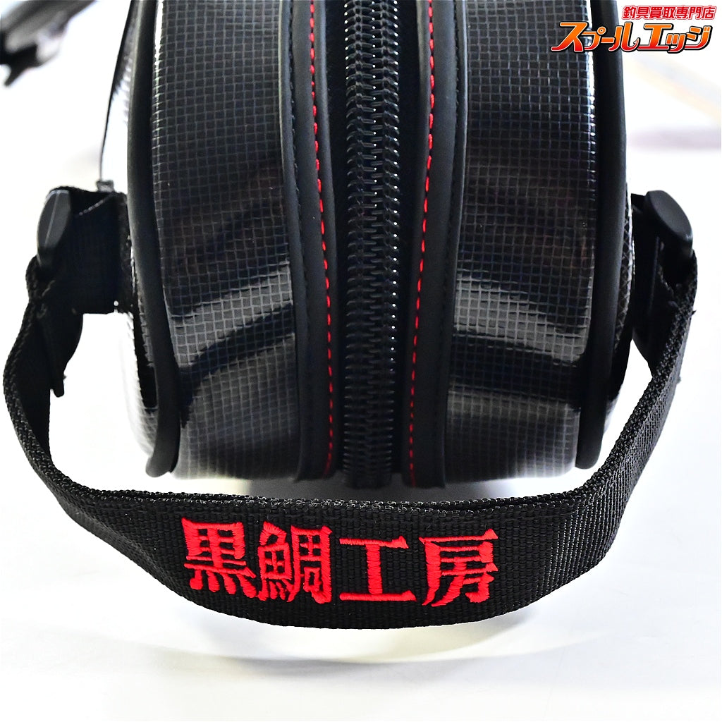 【黒鯛工房】 アスリート ロッドケース 125 BR ブラック/レッド KURODAI KOBO THE ATHLETE K_200