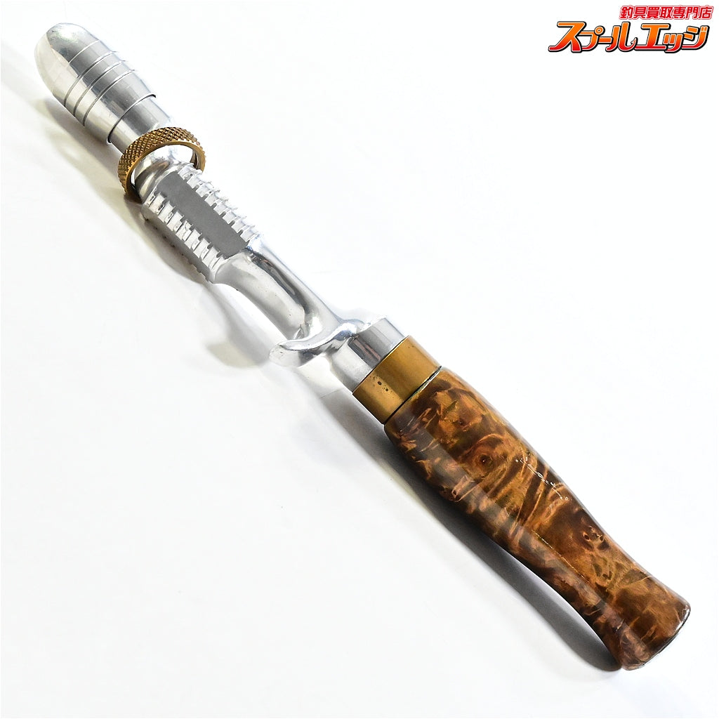 【バスポンド】 BPベイト BPグリップ ウッド ストレートシングルハンドル B.P.Bait バス ベイトロッド K_060
