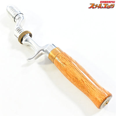 【バスポンド】 BPベイト BPグリップ ウッド ストレートシングルハンドル B.P.Bait バス ベイトロッド K_060