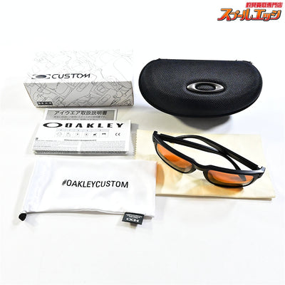【オークリー】 ホルブルック マットブラック ブラウンオレンジ系レンズ 晴天用レンズ 偏光サングラス ポラライズド OAKLEY HOLBROOK K_060