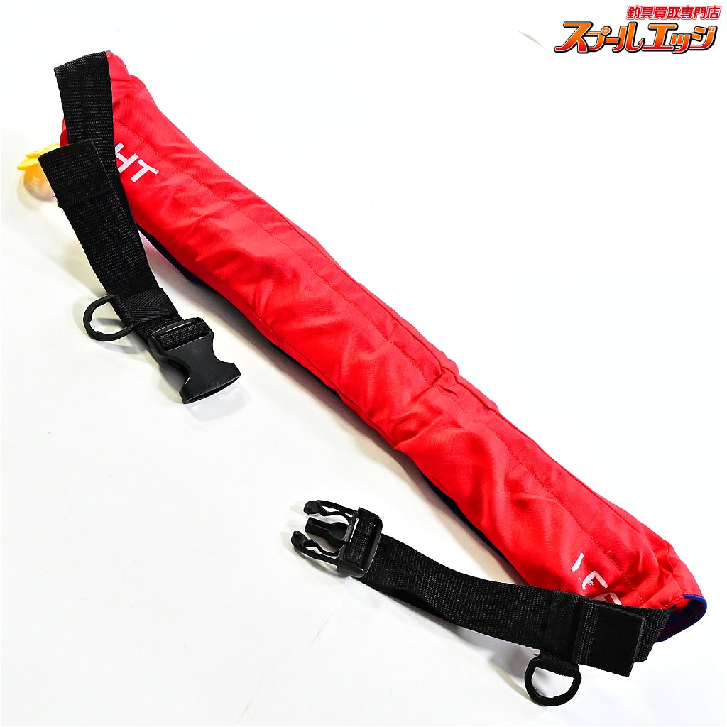 【MCワークス】 ライフジャケット ウエストタイプベルト式 BSJ-5620RS レッド タイプA 桜マーク有 自動膨張式ライフジャケット MC-WORKS K_060