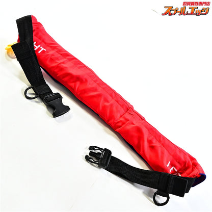 【MCワークス】 ライフジャケット ウエストタイプベルト式 BSJ-5620RS レッド タイプA 桜マーク有 自動膨張式ライフジャケット MC-WORKS K_060