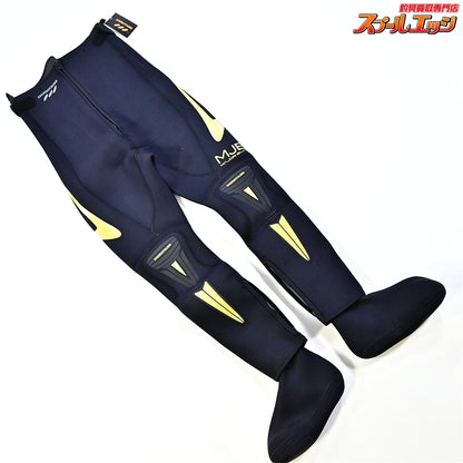 【シモツケ】 下野 MJBメジャーブラッド ドライタイツDR先丸 DT-204DR サイズMA ブラック/ゴールド SHIMOTSUME MAJOR BLAD 鮎タイツ K_150