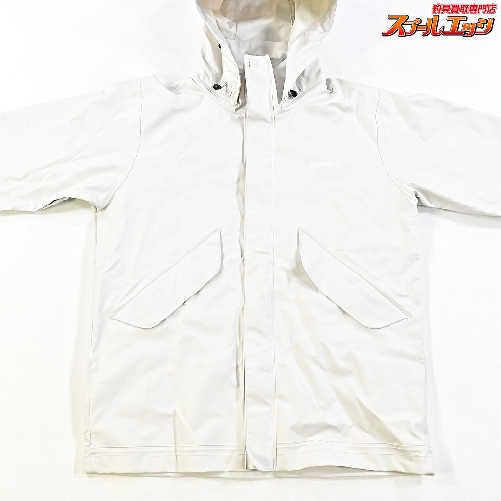 【シマノ】 マリンスーツ RA-301V 上下セット サイズアジアM ライトグレー SHIMANO K_080