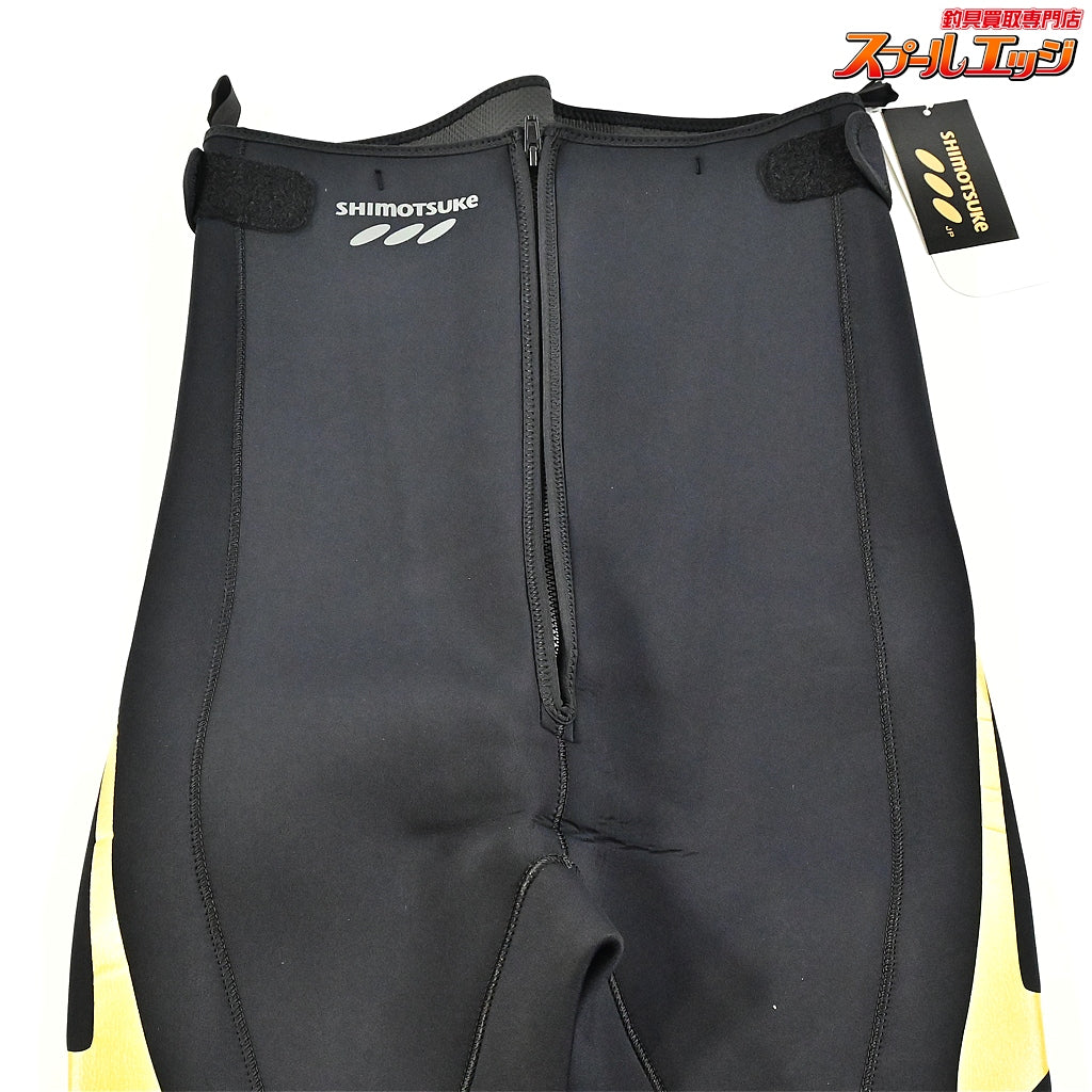 【シモツケ】 下野 MJBメジャーブラッド ドライタイツDR先丸 DT-204DR サイズMA ブラック/ゴールド SHIMOTSUME MAJOR BLAD 鮎タイツ K_150