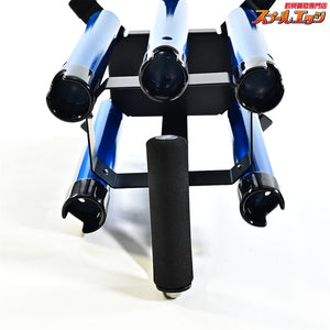 【プロショップオオツカ】 オリジナル 竿立造 5本仕様 ロッドスタンド ブルーメタリック PROSHOP-OTSUKA SAO TATSU ZOU エリア K_100