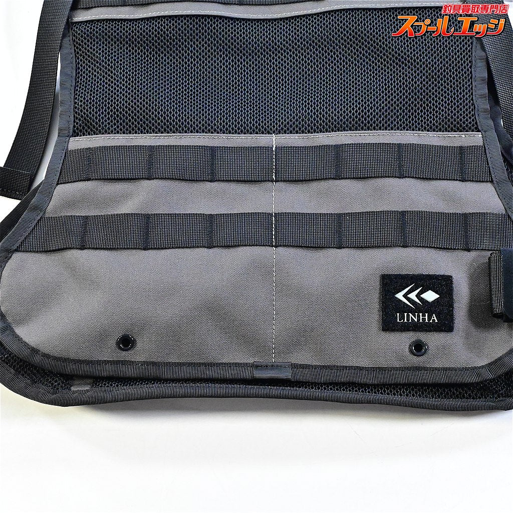 【リーニア】 ストリーム ベスト アンパイア STP-04 グレー ネイティブトラウト専用設計 LINHA STREAM VEST THE UMPIRE 渓流 ベスト K_100