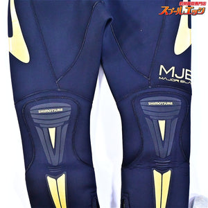 【シモツケ】 下野 MJBメジャーブラッド ドライタイツDR先丸 DT-204DR サイズMA ブラック/ゴールド SHIMOTSUME MAJOR BLAD 鮎タイツ K_150