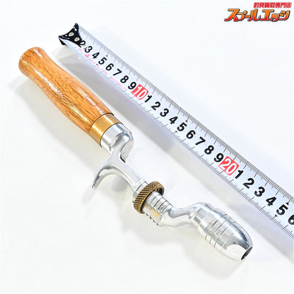 【バスポンド】 BPベイト BPグリップ ウッド ストレートシングルハンドル B.P.Bait バス ベイトロッド K_060
