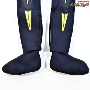 【シモツケ】 下野 MJBメジャーブラッド ドライタイツDR先丸 DT-204DR サイズMA ブラック/ゴールド SHIMOTSUME MAJOR BLAD 鮎タイツ K_150