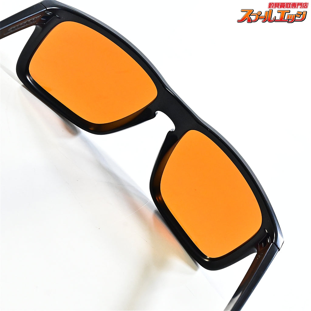【オークリー】 ホルブルック マットブラック ブラウンオレンジ系レンズ 晴天用レンズ 偏光サングラス ポラライズド OAKLEY HOLBROOK K_060