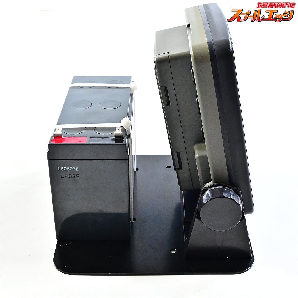 【ホンデックス】 HE-57C バージョン2 & バッテリーセット カラー液晶 ポータブル魚探 魚群探知機 HONDEX VerII K_100