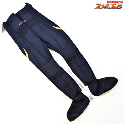 【シモツケ】 下野 MJBメジャーブラッド ドライタイツDR先丸 DT-204DR サイズMA ブラック/ゴールド SHIMOTSUME MAJOR BLAD 鮎タイツ K_150