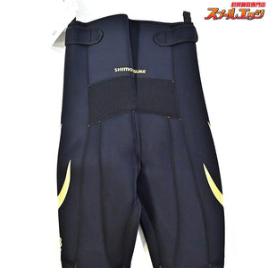 【シモツケ】 下野 MJBメジャーブラッド ドライタイツDR先丸 DT-204DR サイズMA ブラック/ゴールド SHIMOTSUME MAJOR BLAD 鮎タイツ K_150