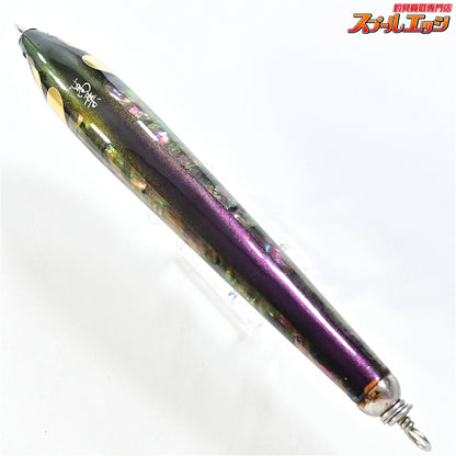 【萬葉ベイツ】 萬葉ペンシル 180LPF パープルバック アバロン シェル貼り アワビ貼り 2015年製造 MANYOBaits MANYO-PENCIL 海水用ルアー K_060