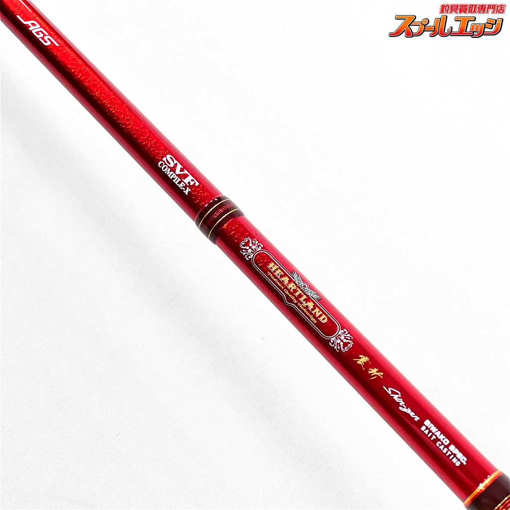 【ダイワ】 18ハートランド HL 802MHFB-SV AGS 60thエディション 震斬 琵琶湖スペック DAIWA HEARTLAND Shin-zan BIWAKO SPEC ブラックバス K_169
