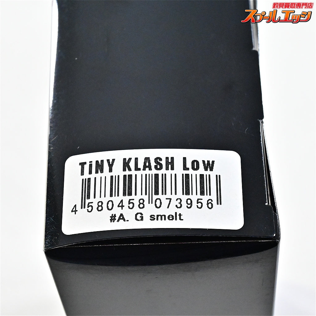 【DRTxバックラッシュ】 タイニークラッシュ Low AGスメルト DRTxBLACKLASH TiNYKLASH AG-smelt 淡水用ルアー バス シーバス K_060