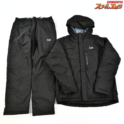 【ダイワ】 レインマックス ウインタースーツ DW-3523 ブラック 上下セット サイズアジアL DAIWA K_100