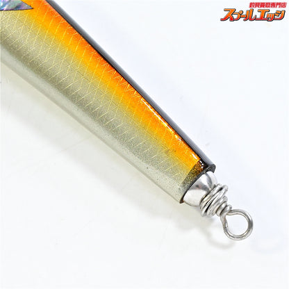 【萬葉ベイツ】 スリムダーター 160 オレンジ アバロン シェル貼り アワビ貼り 2018年製造 MANYOBaits MANYO-PENCIL 海水用ルアー K_060