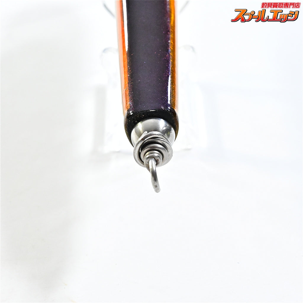 【萬葉ベイツ】 スリムダーター 160 オレンジ アバロン シェル貼り アワビ貼り 2018年製造 MANYOBaits MANYO-PENCIL 海水用ルアー K_060