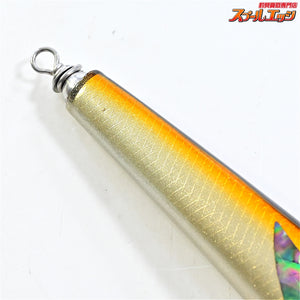【萬葉ベイツ】 スリムダーター 160 オレンジ アバロン シェル貼り アワビ貼り 2018年製造 MANYOBaits MANYO-PENCIL 海水用ルアー K_060