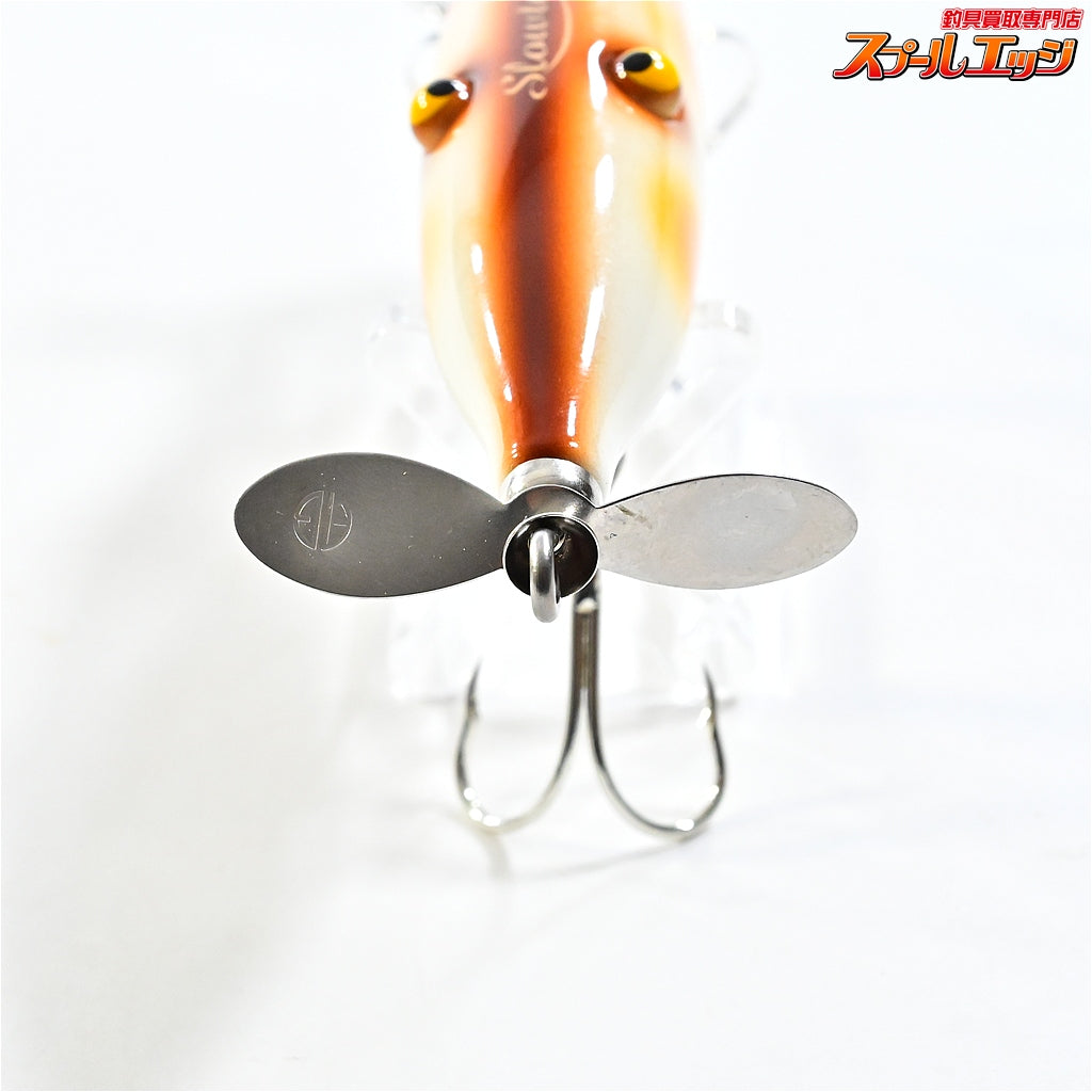 【アカシブランド×ガウラクラフト×スローテーパー】 スキニーカポネ 3/4oz スローテーパー別注色 オリカラ ブラウンバックパロット AKASHIBRAND SKINY KAPONE Slowtaper K_060