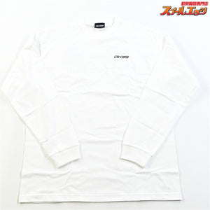 【CBONE】 シービーワン ライアン ロングTシャツ 長袖 サイズXL/LL ホワイト 2026フィッシングショー横浜限定 CBONE RYAN K_060