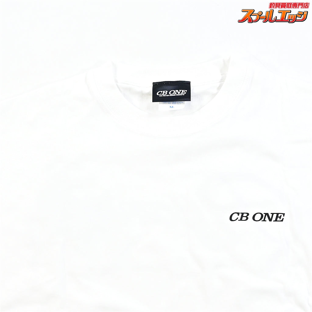 【CBONE】 シービーワン ライアン ロングTシャツ 長袖 サイズXL/LL ホワイト 2026フィッシングショー横浜限定 CBONE RYAN K_060