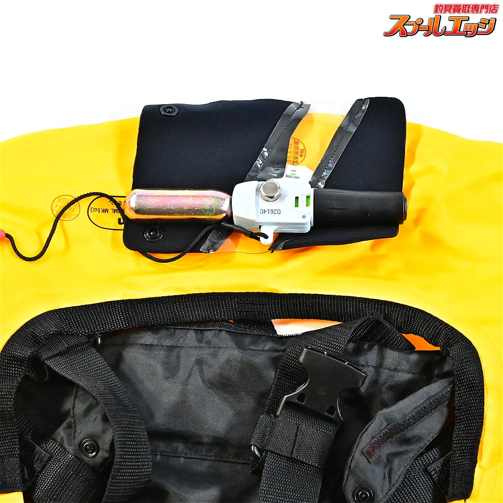 【ブルーストーム】 ライフジャケット BSJ-5120RS ウエストタイプ 2014年8月製造分 桜マーク有 フローティングベスト bluestorm K_060