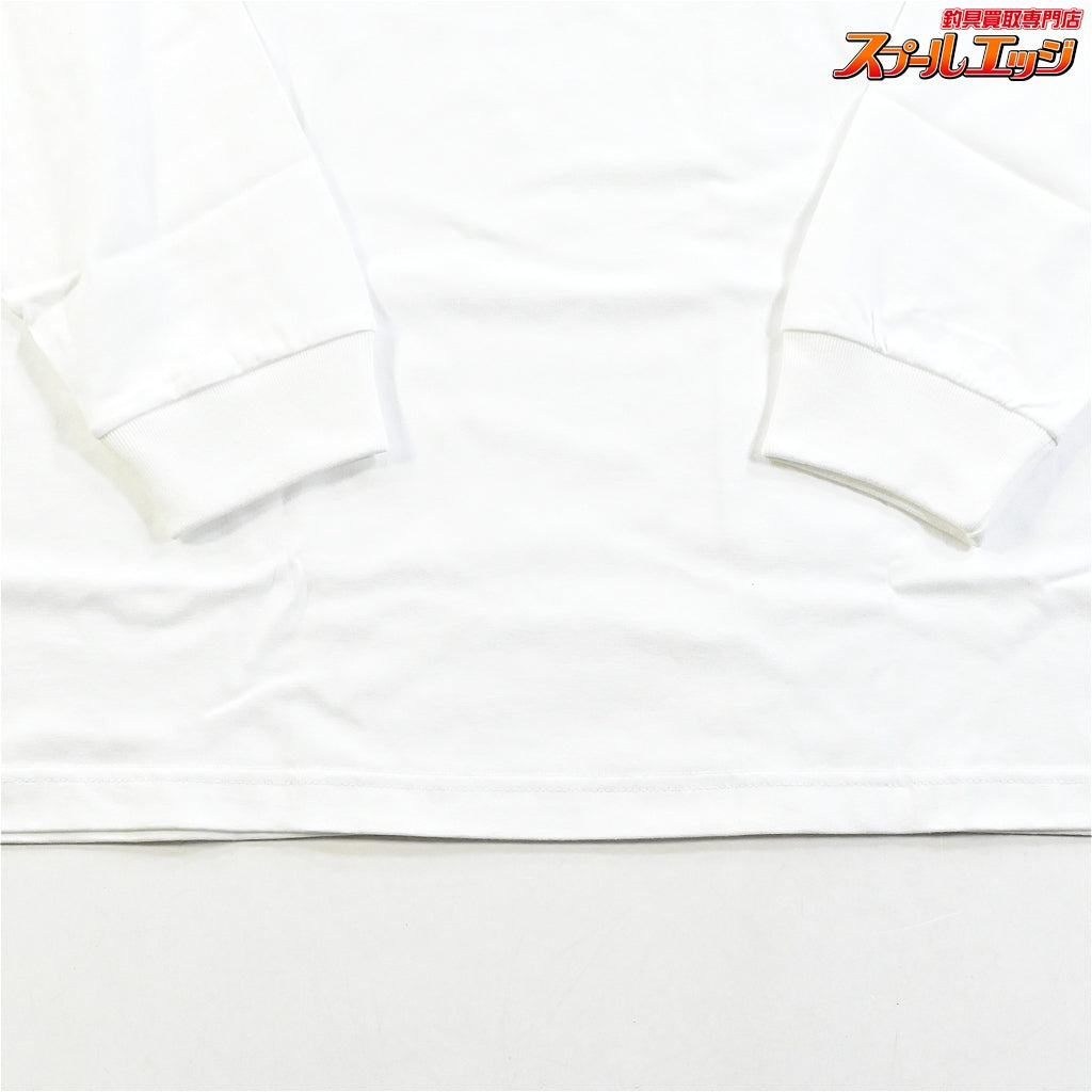 【CBONE】 シービーワン ライアン ロングTシャツ 長袖 サイズXL/LL ホワイト 2026フィッシングショー横浜限定 CBONE RYAN K_060