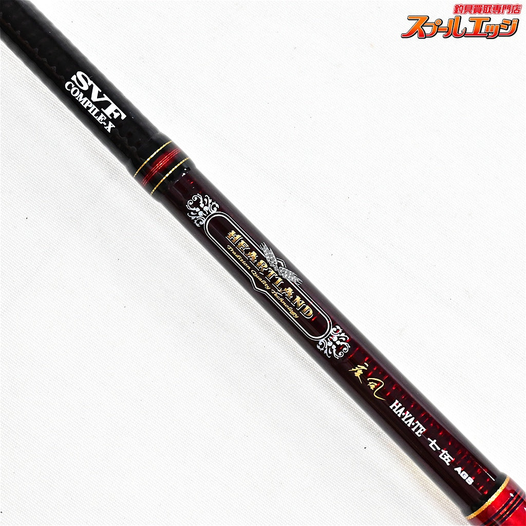 【ダイワ】 19ハートランド HL 751HRB-SV AGS19 疾風七伍 AGS DAIWA HEARTLAND HAYATE ブラックバス K_238
