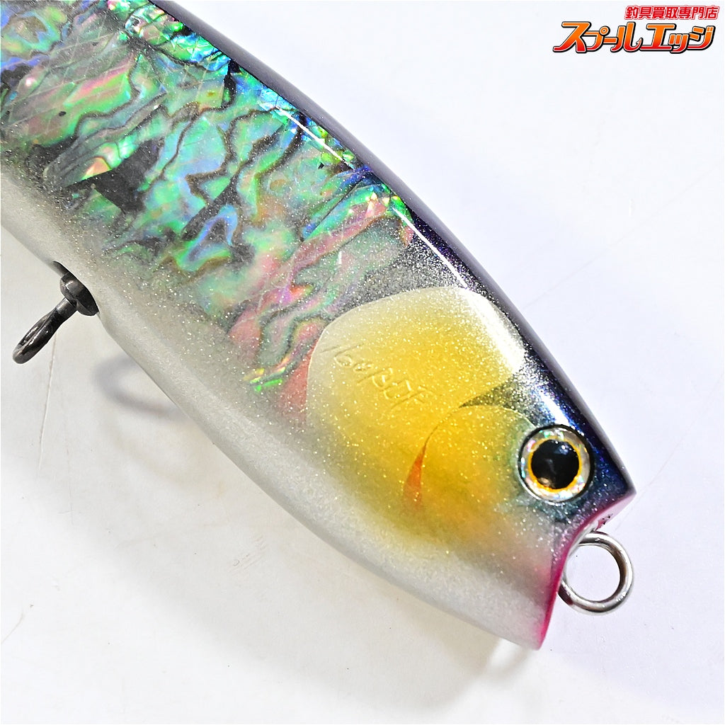 【萬葉ベイツ】 バブルダーター 160 パープル アバロン シェル貼り アワビ貼り 2017年製造 MANYOBaits MANYO-PENCIL 海水用ルアー K_060