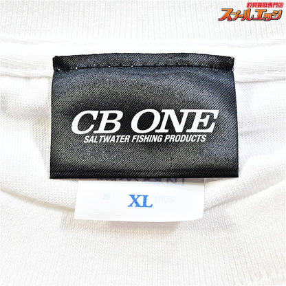 【CBONE】 シービーワン ライアン ロングTシャツ 長袖 サイズXL/LL ホワイト 2026フィッシングショー横浜限定 CBONE RYAN K_060