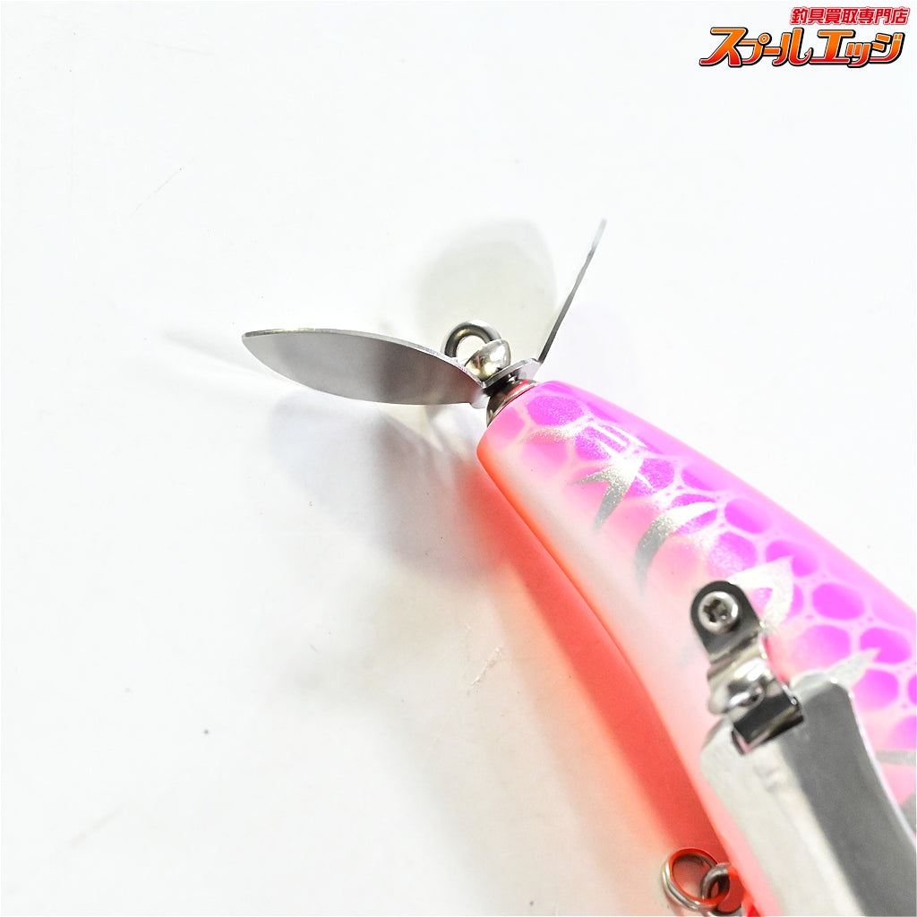 【ヤマト屋xスキルフル】 ヤマトクローラー 75mm 24g ホワイトサンダー トップウォーター パタパタ Skillfull YAMATO-YA K_060