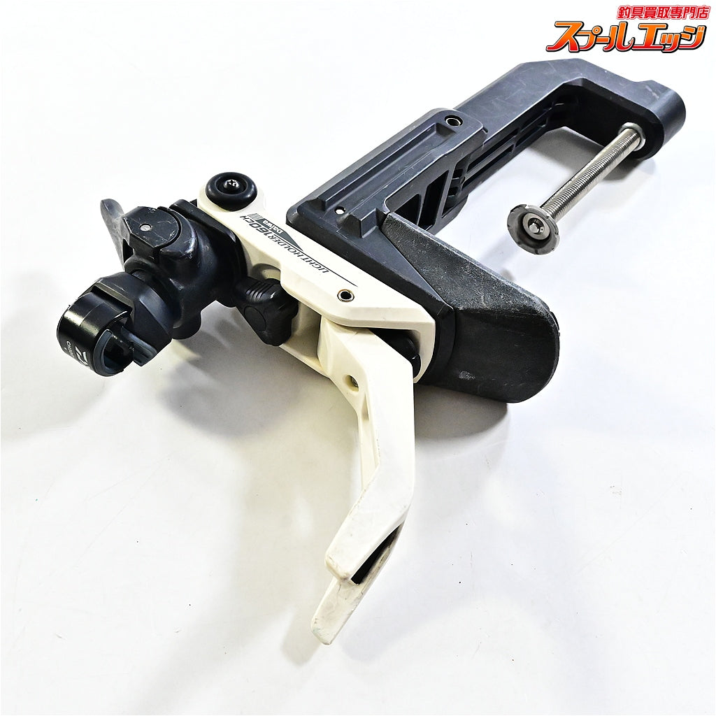 【ダイワ】 ライトホルダー 160CH ホワイト 尻手リング付 ロッドキーパー ロッドクランプ 竿受 DAIWA LIGHT-HOLDER K_060