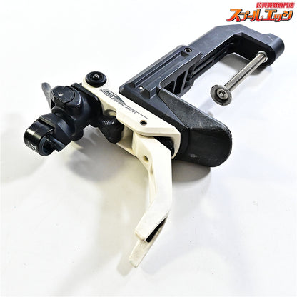 【ダイワ】 ライトホルダー 160CH ホワイト 尻手リング付 ロッドキーパー ロッドクランプ 竿受 DAIWA LIGHT-HOLDER K_060