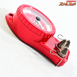 【ボウズ】 ドラグチェッカー DC-1015 15Kgモデル 赤 メタリックレッド 文字盤シルバー BOUZ DRUG CHECKER K_060
